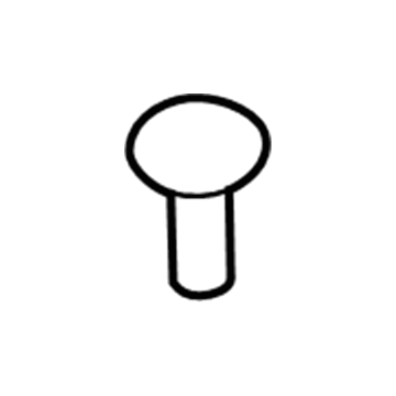 Chrysler 6104609AA Seal Strip Screw