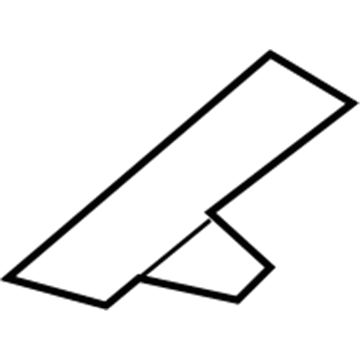 Chrysler 1CE66TZZAD Roof Molding