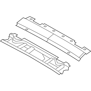 Chrysler 4389497AF Windshield Header