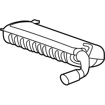 Jeep Muffler - 5105123AK