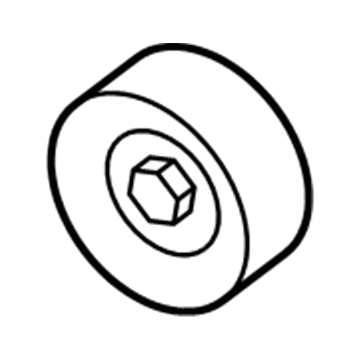 Jeep A/C Idler Pulley - 68211444AA