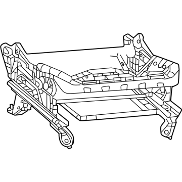 Ram 68272071AF Cushion Frame