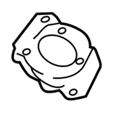 Chrysler 4814831AC Filler Pipe Reinforcement Plate