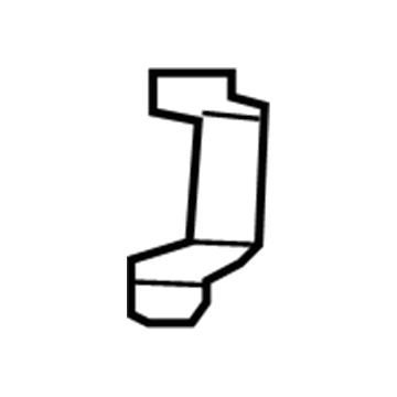 Jeep 68079490AA A/C & Heater Case Clip