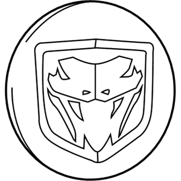 2016 Dodge Viper Wheel Cover - 1UP65AAAAA