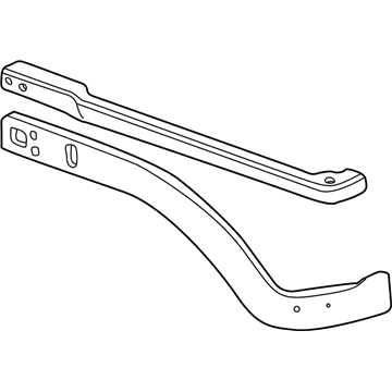 Dodge 55275694AL Support-Radiator