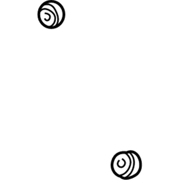 Dodge 6502585 Front Insulator Nut