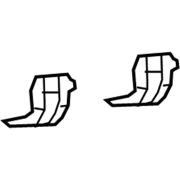 Jeep 68276208AA Bumper Cover Bracket