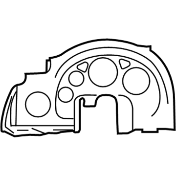 Mopar WA87DX9AA Cluster Bezel