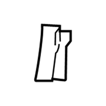 Mopar 4865866AA End Cap, Passenger Side