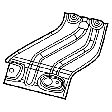 Jeep Fuel Tank Skid Plate - 68425479AB