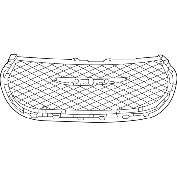 2022 Chrysler Voyager Grille - 6WF26DX8AC