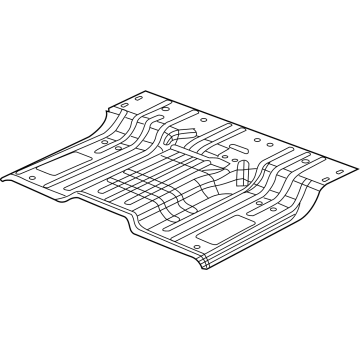 Ram 68494645AA Rear Floor Pan