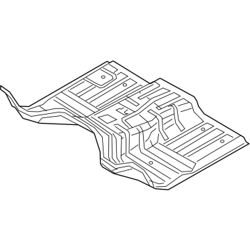 Ram 68268050AD Front Floor Pan