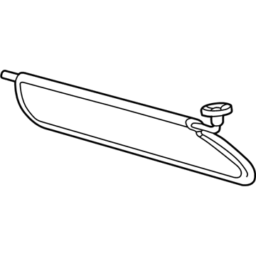 Jeep Sun Visor - 5JM151X9AB