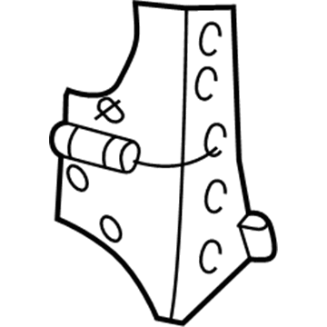 Jeep 55075702AJ Hinge