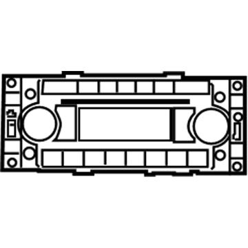 Dodge 5064653AJ Radio