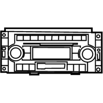 Dodge 82210906AB Radio