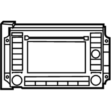 Dodge 82208653AN Radio