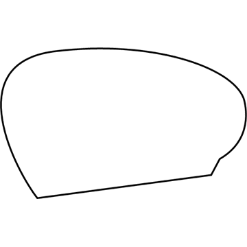 Mopar 68048442AA Mirror Glass
