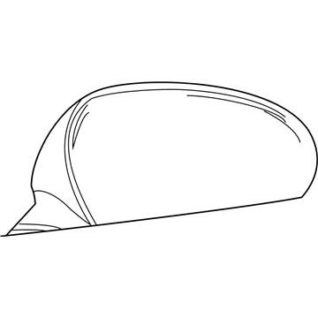 Dodge Challenger Car Mirror - 1GE18JWDAE