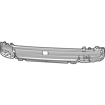 Jeep 68548772AA Lower Grille