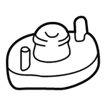 Chrysler Sebring Shock And Strut Mount - 4879071AE