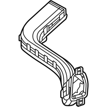 2021 Jeep Wrangler Air Duct - 68304130AB