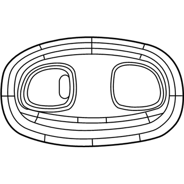 Chrysler XX931L2AA Overhead Console