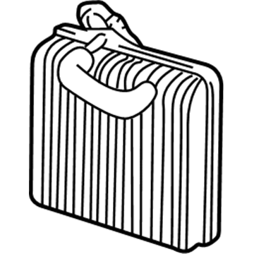 Jeep 5012697AD Evaporator Core