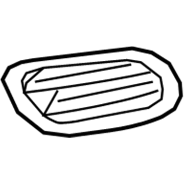 Jeep 68203222AA Lamp Cover