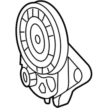 Dodge 68001798AB Tension Pulley