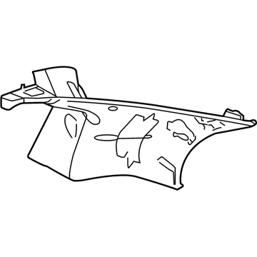 Chrysler TW37DW1AG Upper Trim Panel