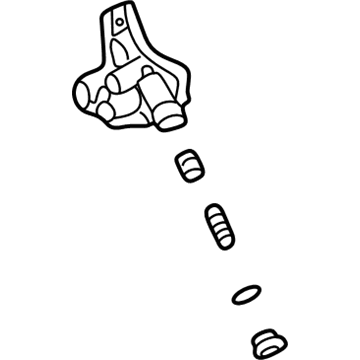 Chrysler MD310609 Oil Filter Housing