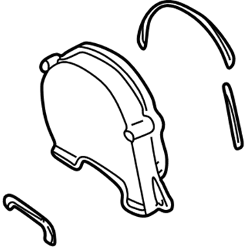 Chrysler MD378731 Upper Cover