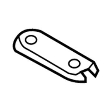 Ram 55276410AA Rear Floor Pan Plate