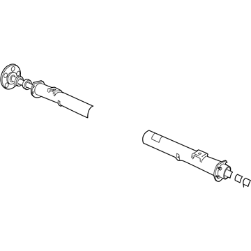 2009 Chrysler Aspen Axle Shaft - 68040133AB