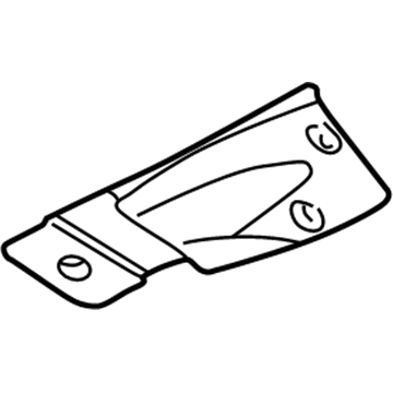 Dodge 55364166AA Heat Shield