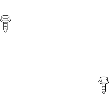 Chrysler 6506161AA Screw - Tapping Hexagon Head