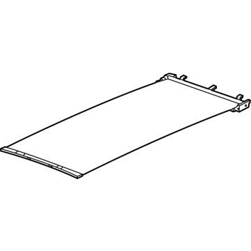 7DY52SA5AB Mopar Sunshade - Sunroof Illustration 1 of 1