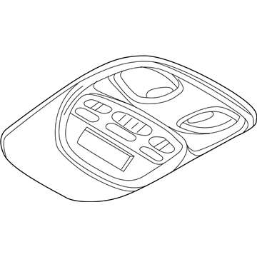 Dodge 1AR331L2AA Overhead Console