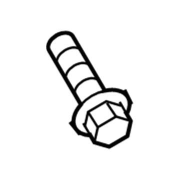 Chrysler 6036187AA Outer Belt Assembly Screw