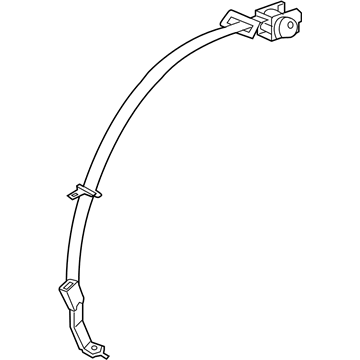 Chrysler 1BY501D1AD Center Seat Belt