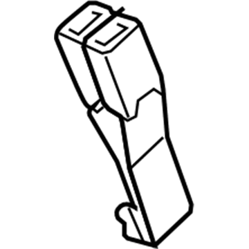 Dodge Challenger Seat Belt - 1BY491DVAB