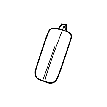 Mopar 5XU43DX9AB Trim Cover, Black, Rear Passenger Side