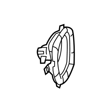 Chrysler 5091019AB Rear Driver Speaker