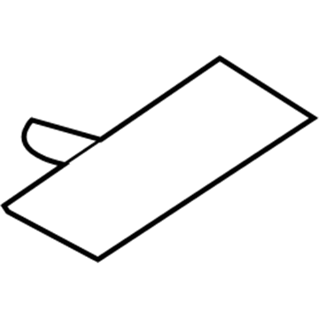 Chrysler 4787437AB Air Bag Label