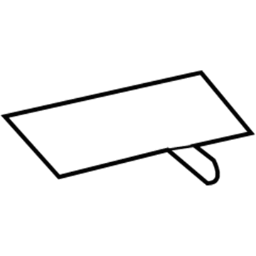 Dodge 5058631AA Info Label