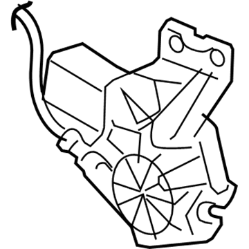 Mopar 5179975AA Motor, Rear