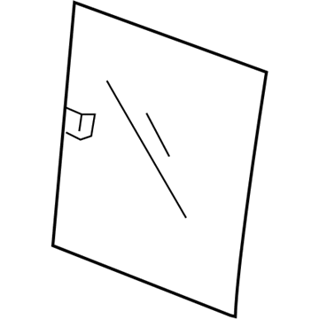 Dodge 5179971AA Sliding Glass